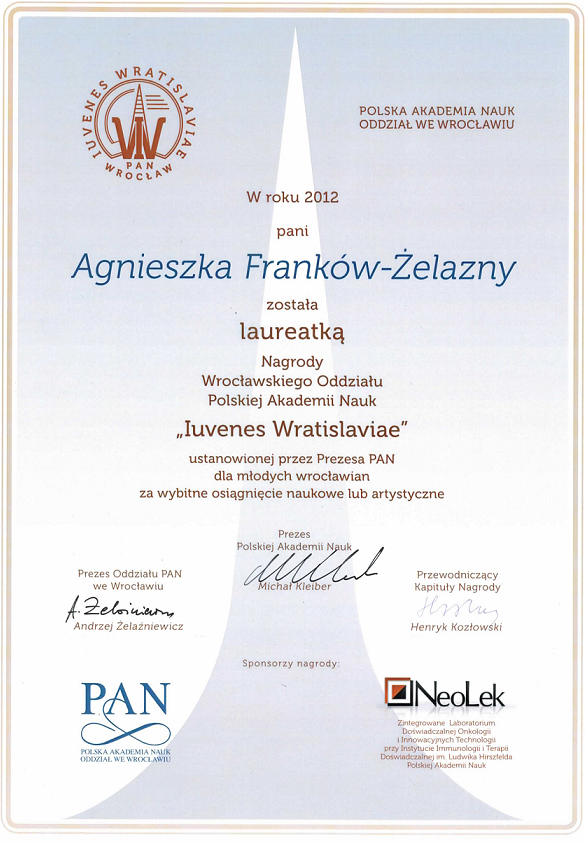 nagroda-Iuvenes Wratislaviae