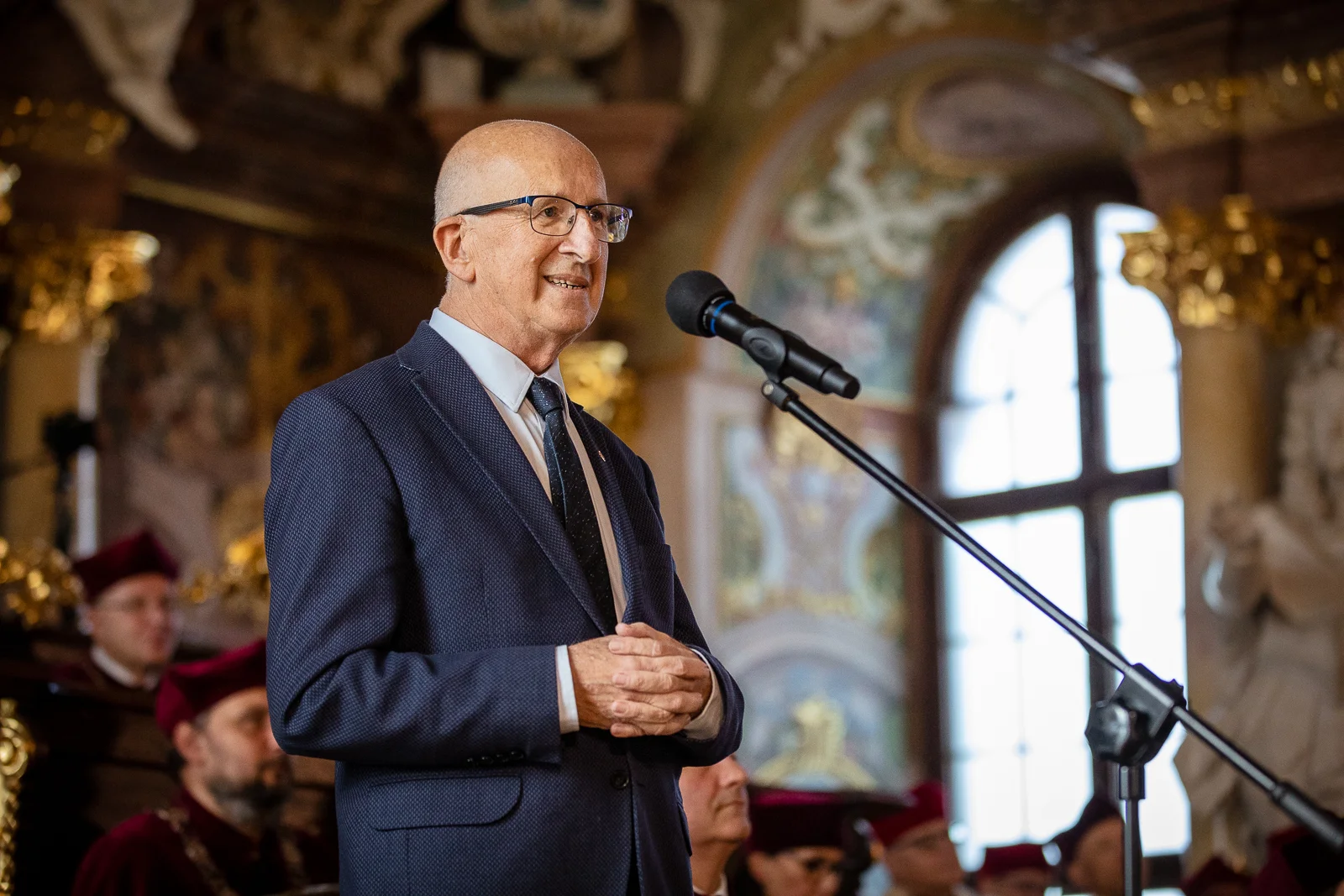 Wręczenie Nagrody Heisiga Profesorowi Lechosławowi Latos-Grażyńskiemu