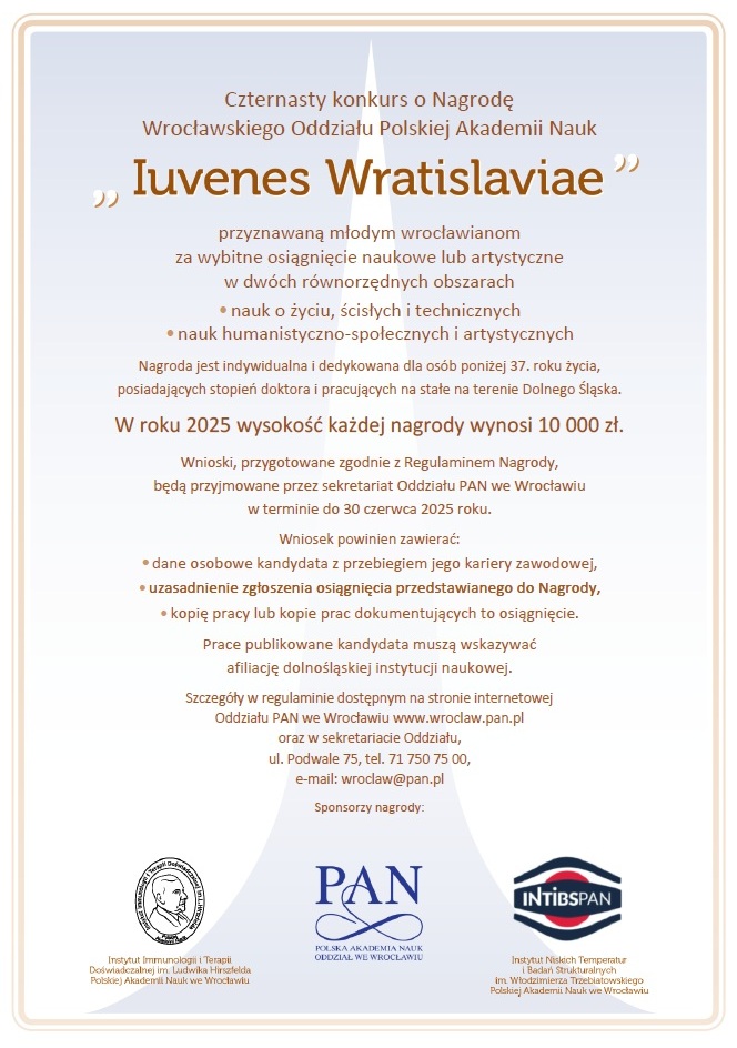 Afisz Iuvenes Wratislaviae 2023